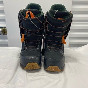 Burton Imperial Snowboard Boots Men's size 13 Black Snow skiing DISTRESSED